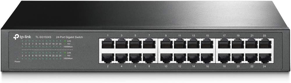 Amazon.com: NETGEAR 24-Port Gigabit Ethernet Smart Switch (GS724T ...