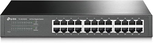 Vista 7 de TP-Link 8 Port Gigabit Switch Easy Smart Managed Plug & Play Lifetime Protection Desktop/ Wall-Mount Sturdy Metal w/ Shielded Ports