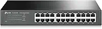 TP-Link 24 Port Gigabit Switch | Unmanaged Ethernet Switch | Shielded Ports | Metal | Desktop | Fanless (TL-SG1024S)