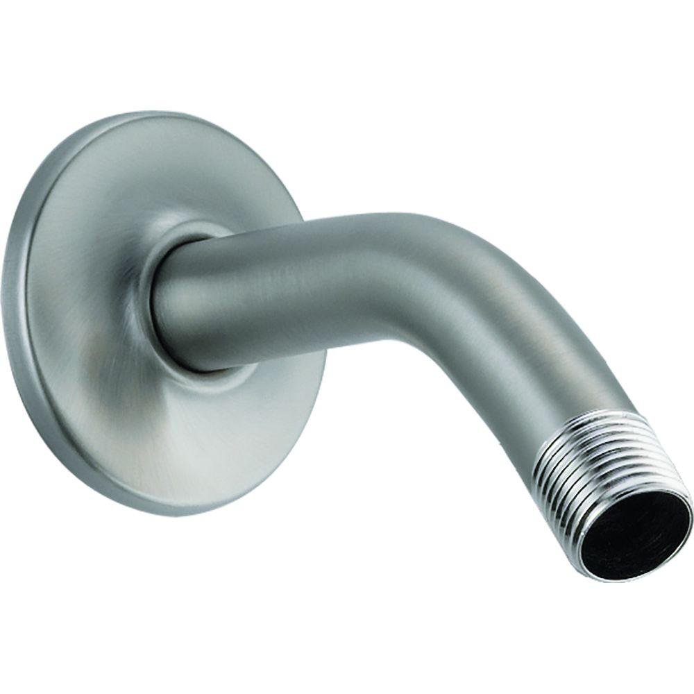 DELTA FAUCET U4993-SS Shower Arm and Flange, Stainless,6.00 x 2.88 x 6.00 inches