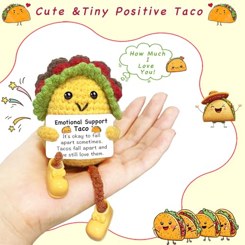 Mini-Emotional-Support-Crochet-Taco-Gifts-Positive-Crochet-Animals-Taco-for-Women-Friends-Birthday-Gifts-Handmade-Knitted-Plush-Stuffed-Animals-Funny-Cute-Encouragement-Gift Mini Emotional Support Crochet Taco Gifts Positive Crochet Animals Taco for Women Friends Birthday Gifts Handmade Knitted Plush Stuffed Animals Funny Cute Encouragement Gift