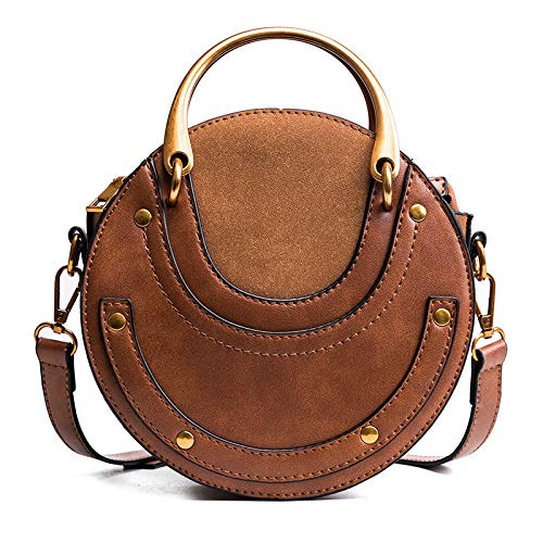 BearHoHo - Bolso al hombro de Otra Piel para mujer Marrón marrón