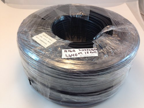 CES 6 CONDUCTOR 26AWG FLAT,1640FT / 500METERS, NON-INSULATED JACKETED STRANDED 100% COOPER WIRE