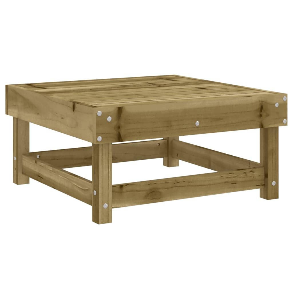Homgoday Reposapiés de jardín de madera impregnada de pino, muebles, baúles y baúles para exteriores, caja de jardín, portaherramientas de jardín, puf de exterior, baúl de exterior k