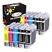 Produktbild Incarler LC970 LC1000 Druckerpatronen Kompatibel Brother LC970 Tintenpatronen für Brother DCP-350C DCP-540CN DCP-770CW DCP-130C DCP-135C DCP-150C MFC-465CN MFC-440CN MFC-235C MFC-260C MFC-240C