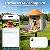 SOLIOM BF09 Bird Feeder with Camera Wireless Outdoor,Smart Feeder Camera with AI Identify Species,Backyard Watching Gift,Auto Record Bird Video,Instant Notifications, US #2