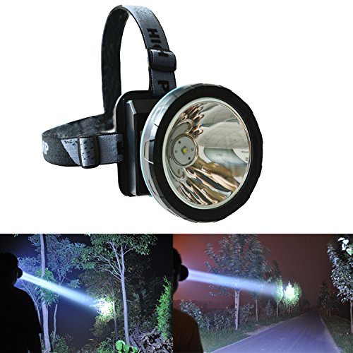 Odear Bright Headlamp Rechargeable Led Torch For Mining,Camping, Hiking, Fishing #TOP7