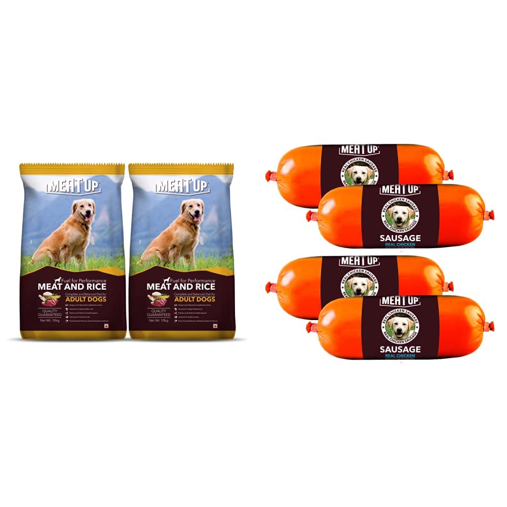 Meat Up Meat And Rice Adult Dry Dog Food 10kg Desertcart Seychelles
