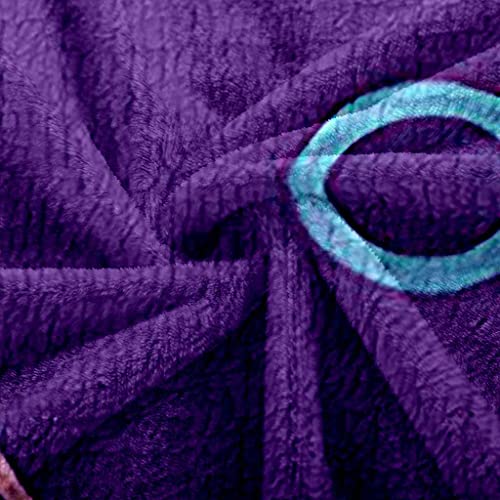 Couverture outils de coiffure violette pour cocooning et déplacements