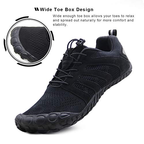 Image of Oranginer Men's Barefoot Shoes - Big Toe Box - Minimalist Cross Training Shoes for Men
