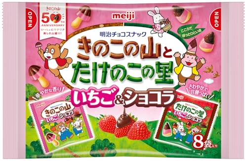 明治 きのこたけのこいちごショコラ袋 92g×18個 (B0FTLWGJJM) Amazon価格推移・価格追跡