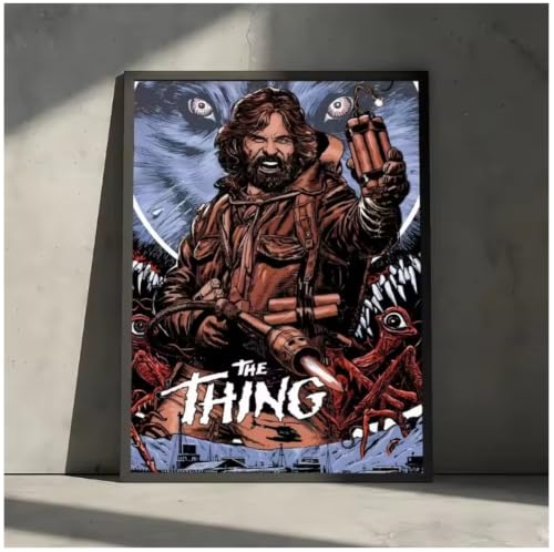 Póster de La Cosa lienzo MZOwallpaper evita arrugas en cuadro de salón