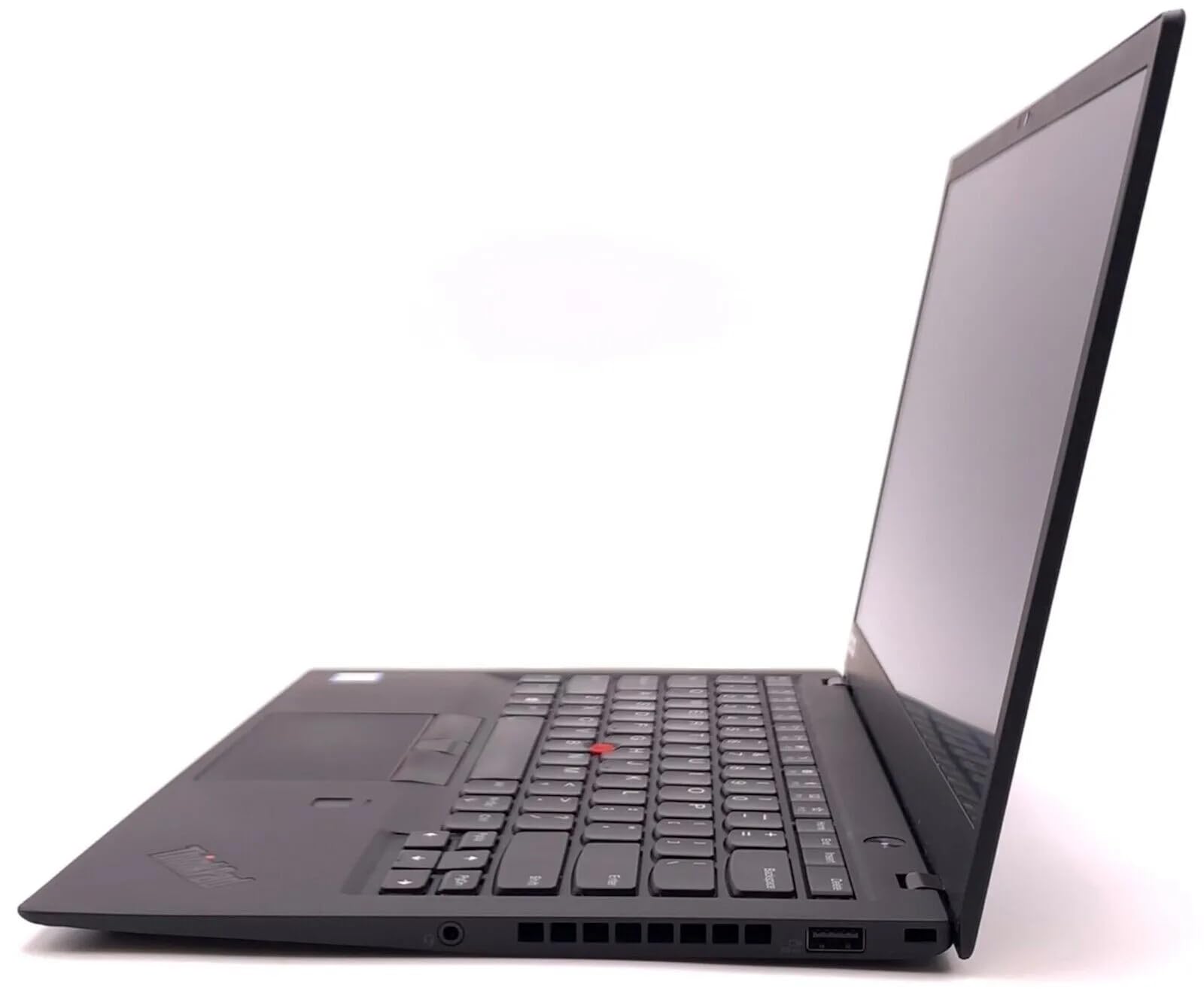Lenovo Laptop ThinkPad X1 Carbon Gen 6, portatile FHD da 14 pollici, Intel Core i5-8250U, 8 GB di RAM, SSD da 256 GB, tastiera QWERTY giapponese, Windows 11 Pro (rigenerato)