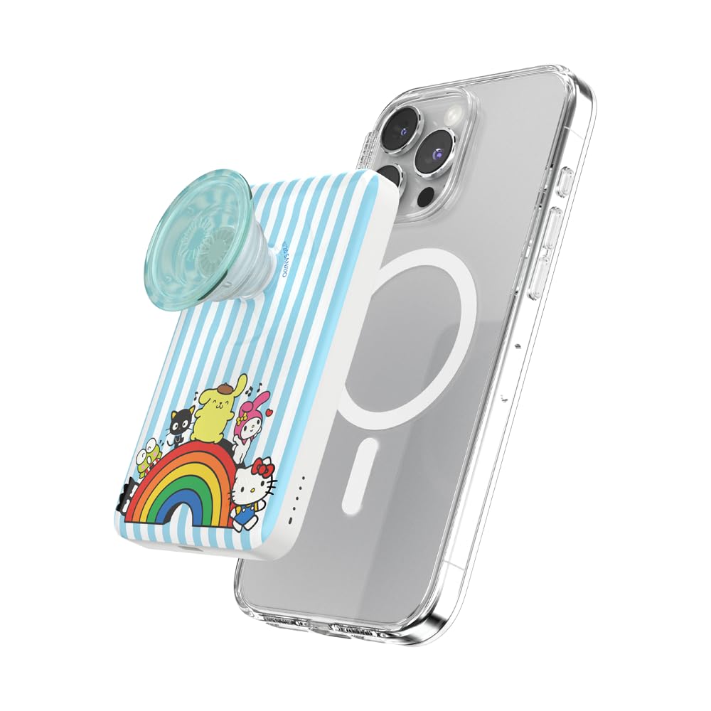 PopSockets PowerPack Phone Charger with MagSafe- Hello Kitty and Friends | Ma...