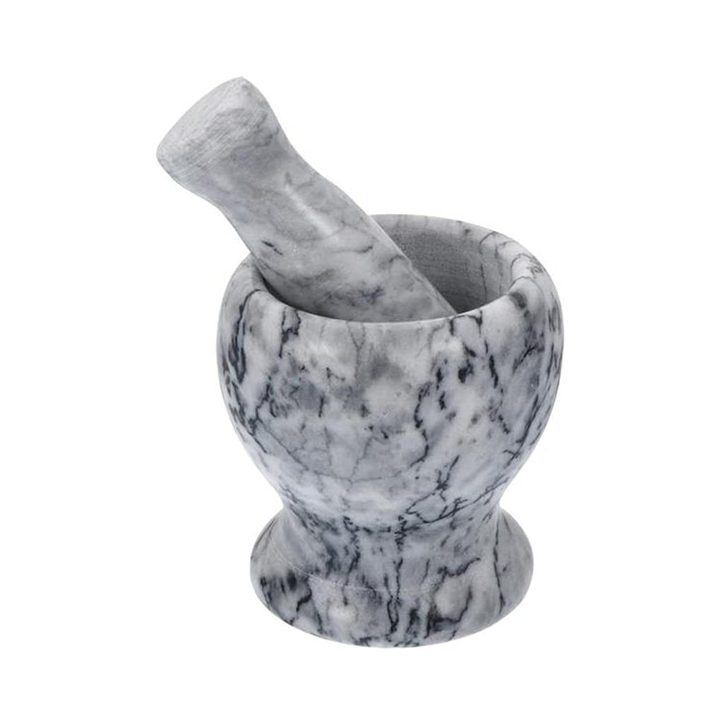 Marble Mortar Pestle Set Pugging Pot Garlic Spice Grinder Pharmacy Herbs Pepper Bowl Mill Crusher Kitchen Tool