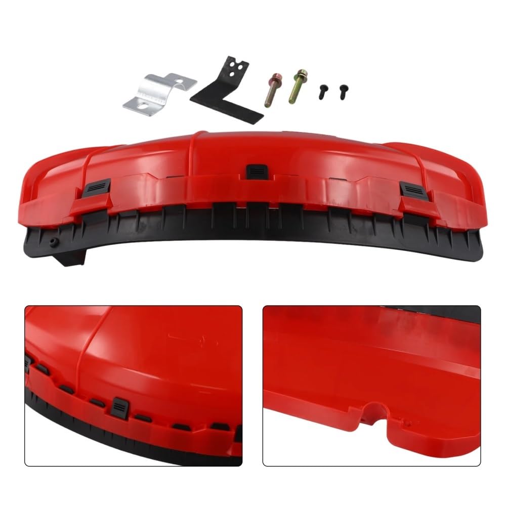 Bloque Protector de plástico for desbrozadora, Cubierta Protectora con Conector de Metal, Piezas de Repuesto for Herramientas de jardinería