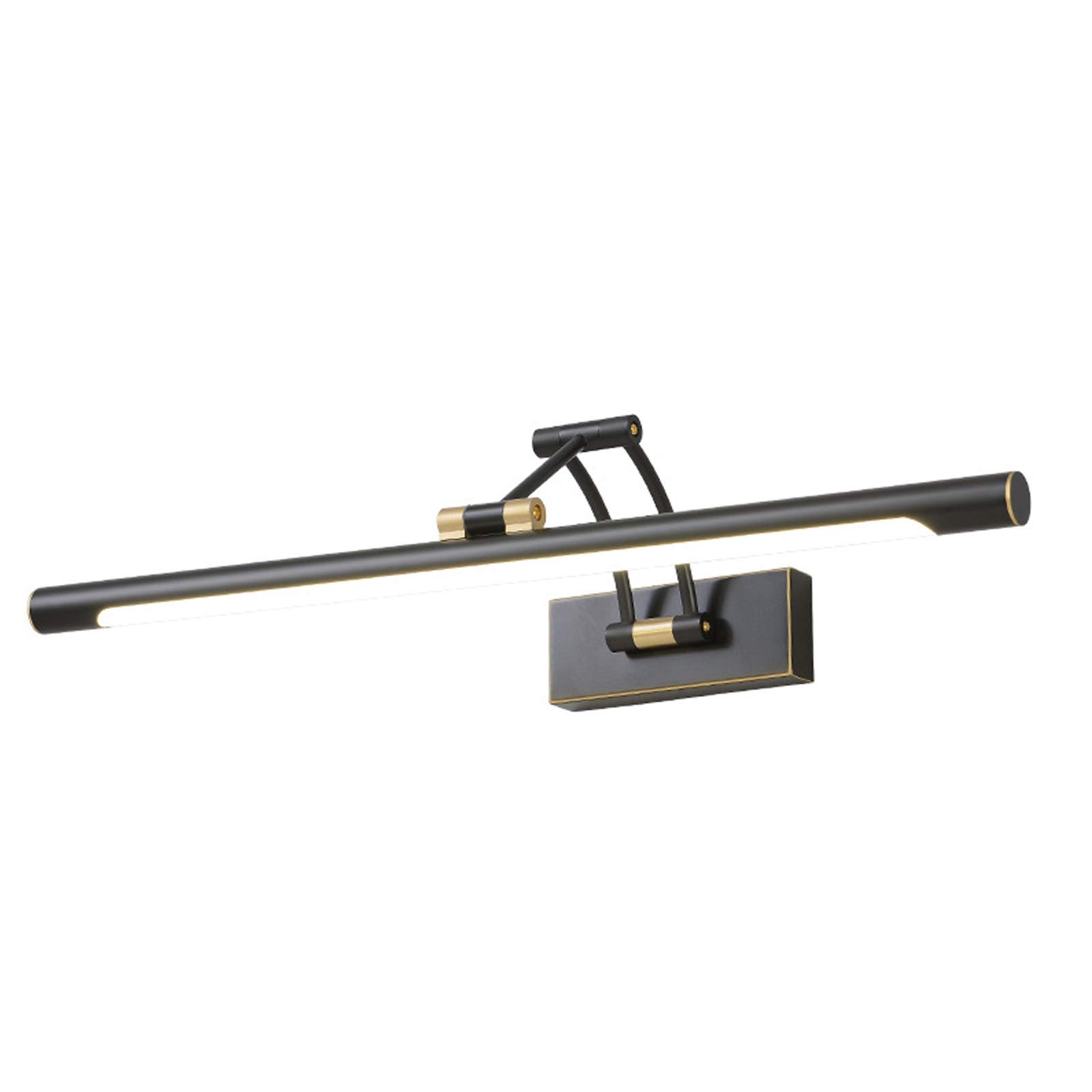 Lampada Da Specchio Bagno LED Vintage 12W - Applique Orientabile Bronzo Impermeabile 51cm - Foto 6