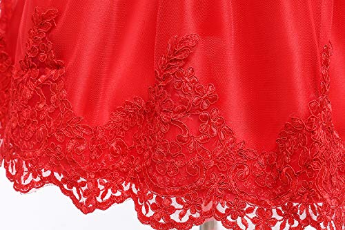 LZH Baby Meisjes Jurk Pailletten Strik Tutu Bloem Verjaardagsfeestje Trouwjurk Kinderjurken met Hoofddeksels - Image 6