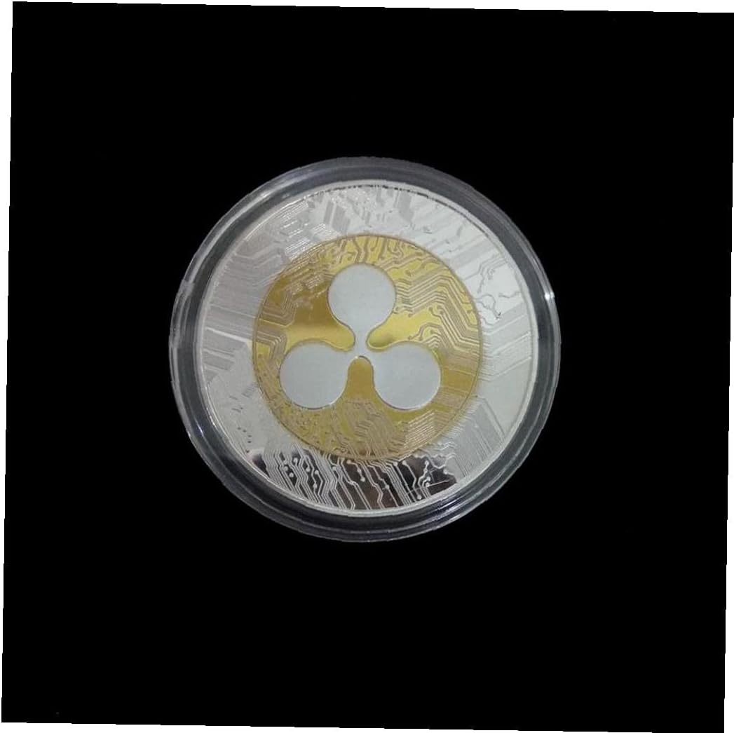 TOSSPER RIPPLE 기념 동전 구리 은도금 아트 컬렉션 수집가를 위한 물리적 선물