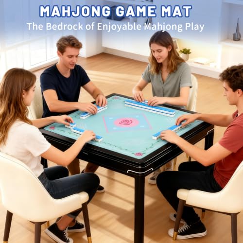 Linoows Mahjong Mat with Noise Reduction 31.5x31.5 Inch - image 7
