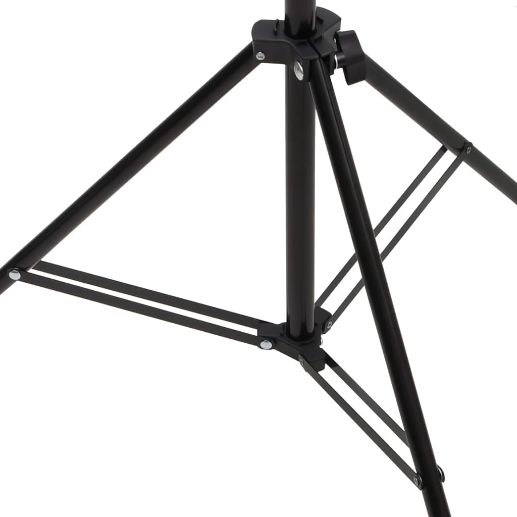 Genérico Soporte para Fondos en Forma de T Negro 151x60x(70-200) cm,Cámaras y Objetivos,Fotografía,Iluminación y Estudio,Montajes de estudio-190252