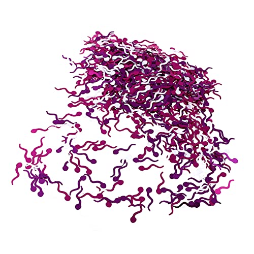 DECHOUS Tadpole Shape Confetti Glittering Wedding Party Decor Ornament for Wedding Table Decoration Party Supply