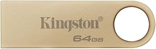 Kingston DataTraveler SE9 Gen 3-64GB - 220MB/s Read- Metal - USB 3.2 Gen 1 - Ouro