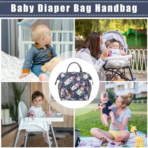 Sac à langes portable et compartimenté pour le change de bébé - 4