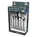 Rivers Edge Products Rivers Edge Products 20-Piece Stainless Steel Silverware Set for 4-4 Dinner Forks, 4 Knives, 4 Place Spoons, 4 Teaspoons, 4 Salad Forks - Gift-Ready Wildlife and Foliage Vintage