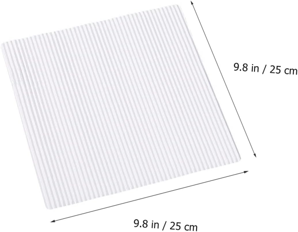 Square Oil Proof Paper Mat 25pcs Paper Baking Sheets