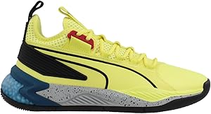 PUMA Mens Uproar Spectra Basketball Sneakers Shoes - Yellow