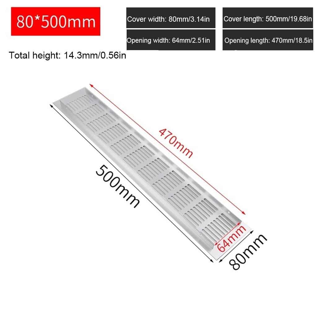 Lüftungsgitter aus Aluminiumlegierung