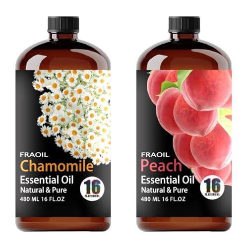 Aceite Esencial de Manzanilla y Durazno 16 Fl Oz para Difusor