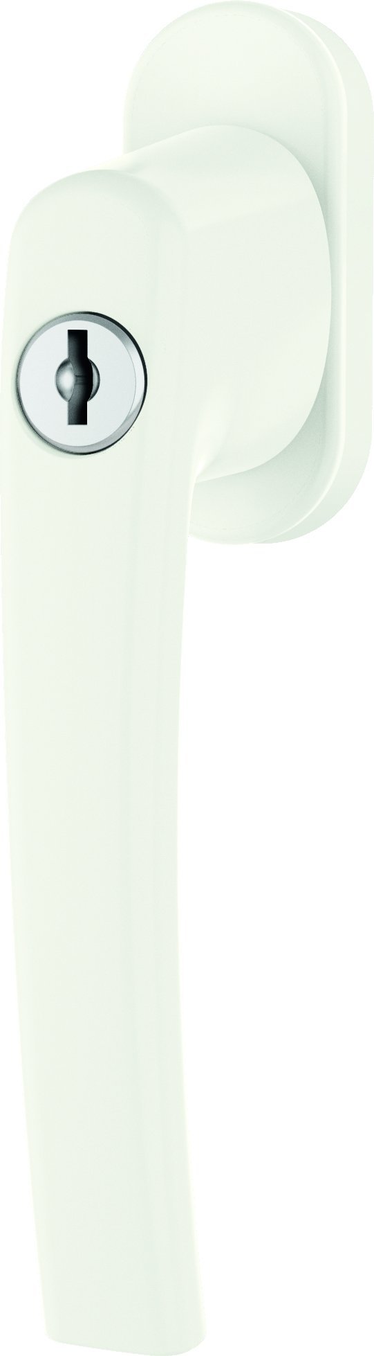 Roto White Line Window Handle Lockable 40 Nm Traffic With Screws Square Pin 7 X 43 Mm