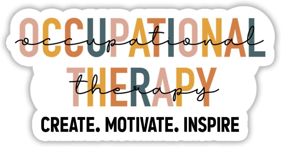 3 Pcs/Pack Occupational Therapy Create Motivate Inspire