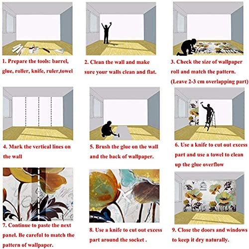 Image of Jig-Tik 60 x 200 CM Self-Adhesive Wallpaper for Walls | Premium Decorative Peel & Stick Covering | Durable Smooth Finish | Home, Hotel & Living Room Decor (Pack of 3, 38.76 Sq. Ft. Approx)