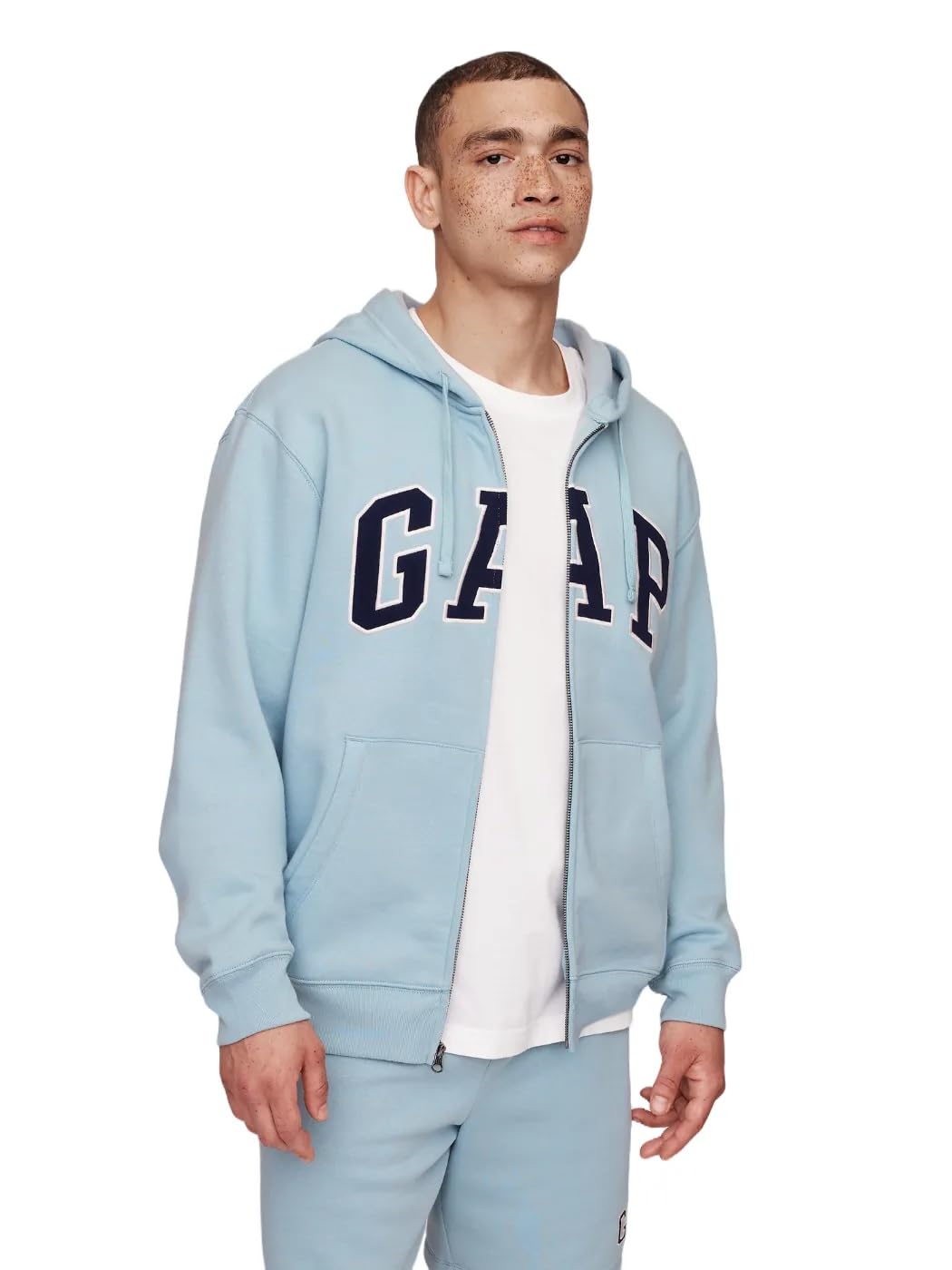 GAPLogo Heritage Hoodie Hooded Full Zip Sweatshirt