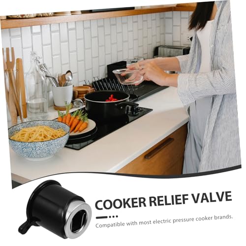 Válvula de seguridad para ollas a presión eléctricas - Repuesto para válvula de escape, resistente y de acero inoxidable y ABS, compatible con la mayoría de marcas miniatura 7