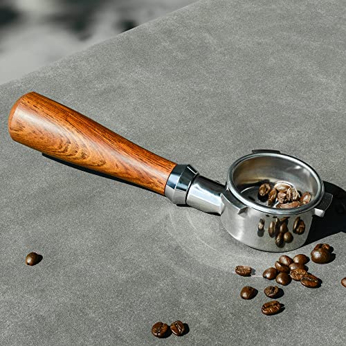 Bulipu 54Mm Bottomless Portafilter - Fits Breville Espresso Coffee Machine Barista Express, Pro, Touch, Bambino (Plus), Bes870Xl/870Bsxl/878Bss/880Bss/840Xl +Filter Basket +Wall Holder #TOP3