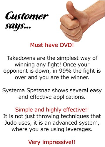 Image of RUSSIAN MARTIAL ARTS DVD - TAKEDOWNS - STREET SELF DEFENSE TRAINING by Russian Systema Spetsnaz, Russian Hand to Hand Combat Training DVD in English