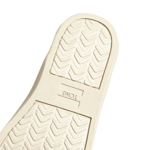TOMS Kids Girl's Luca (Little Kid/Big Kid) Gold Iridescent Glimmer 6 Big Kid