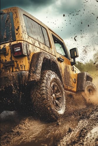 Notizbuch 80 Seiten kariert – Schlamm, Abenteuer und Geländewagen-Action. Journal für Fahrberichte, Umbauideen, Checklisten.: Das ultimative ... lieben. Erlebnisse auf Offroad-Touren.