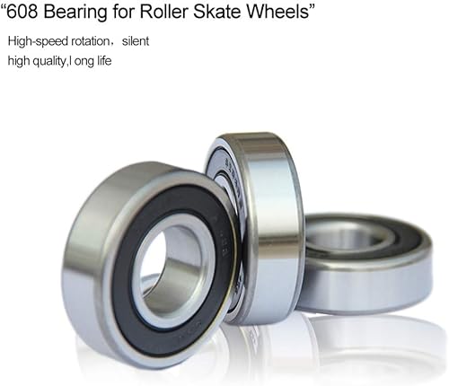 Miniatura 8 de Juego de 8 ruedas de patinaje cuádruple iluminadas, 82A 1.260 in x 2.283 in, ruedas luminosas para patines cuádruples para interiores o exteriores y