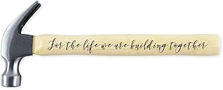 Claw Hammer for Dad Personalized 20 Oz Engraved Wood Handle Steel Hammer For The Life We Are Building Together Wooden Gift for Fathers Day Birthday Anniversary
