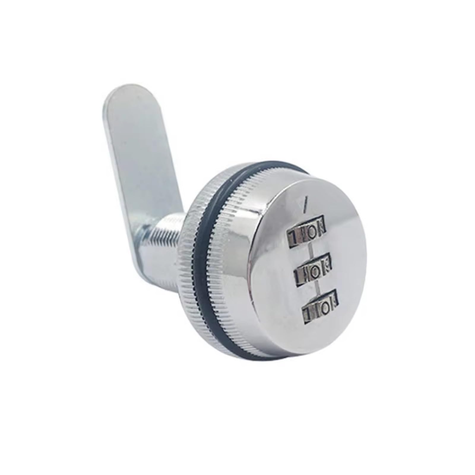Wpoiyhgby 1Pc Lock Disc Combination Cam Lock 3-Digit Mailbox Rotary Tongue For Drawer Locker Furniture 1Pcs