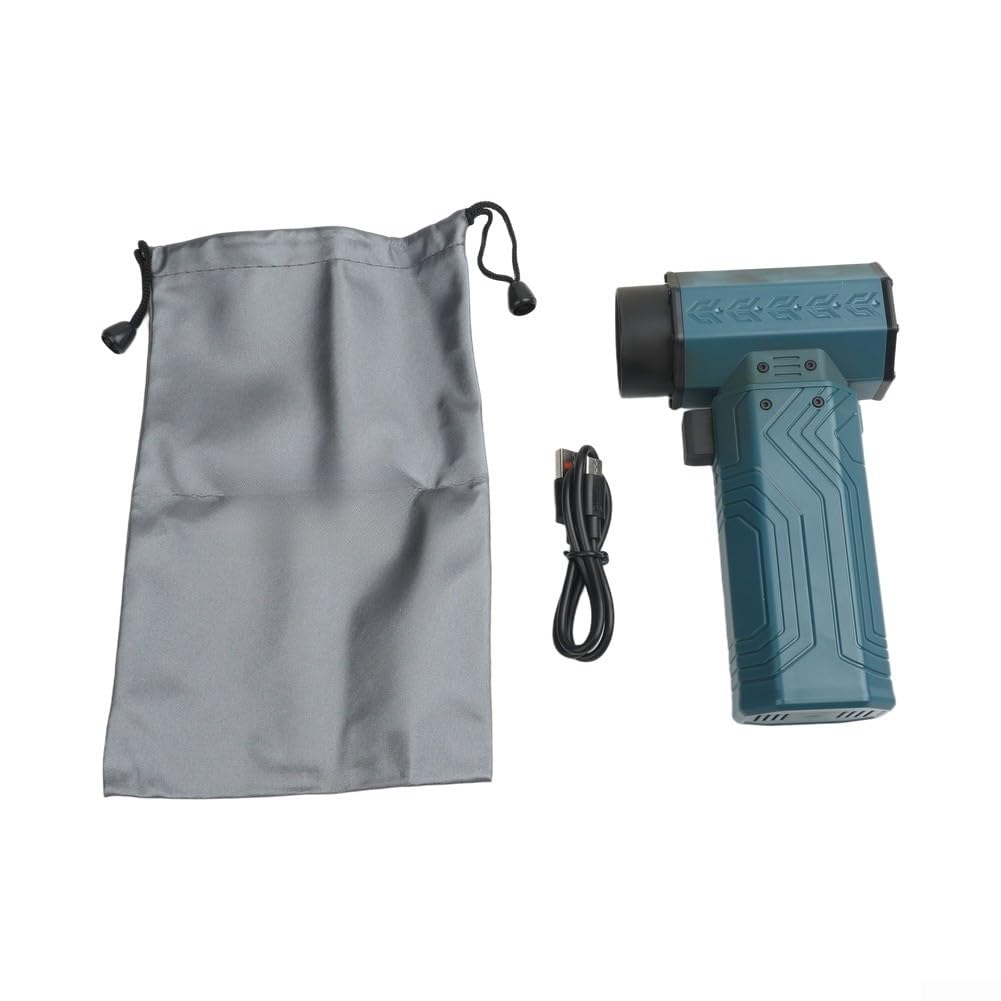 Elektrisches Staubgebläse 420W Bürstenlos 600g Schub(Blue)