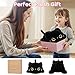 Mewaii Cute Black Cat Plush Pillow, Kawaii Plushies Black Cat Stuffed Animals, Squishy Plushies, Cuddle Plush Pillow for Kids & Girls (13 Inch)