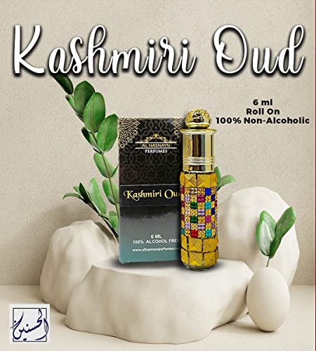 Kashmiri Oud Mens Cologne Perfume Essential Oil Roll-On Attar (Limited Edition) 6Ml Alcohol Free Natural Sweet Oud Perfumes Fragrance | Long Lasting Attar | Gifts For Mens | (Kashmiri Oud) #TOP17