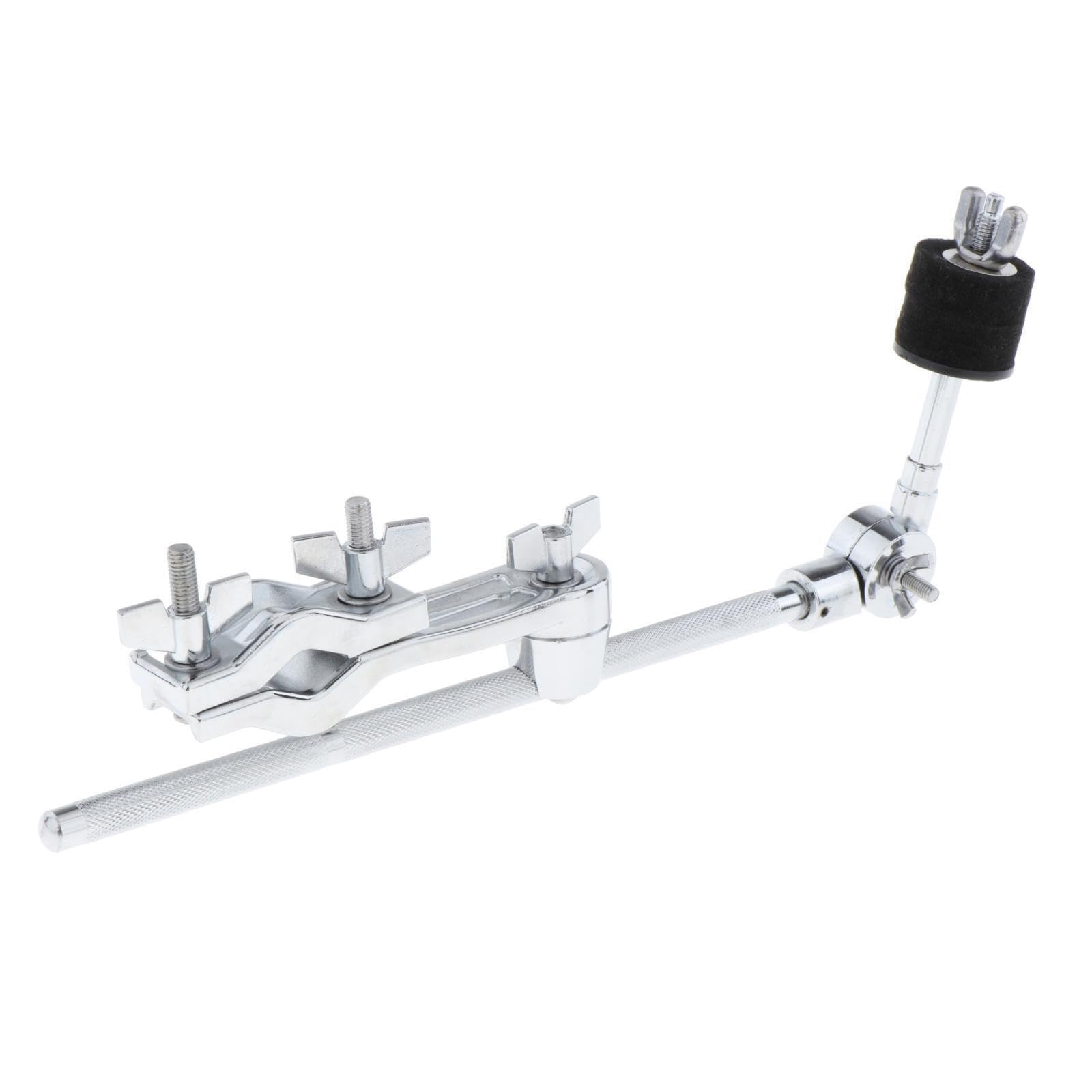 Electrochapa gruesa y gruesa para abrazaderas de extensión de tambor estables y duraderas, brazo platillo Metal, trinquete, inclinación Metal