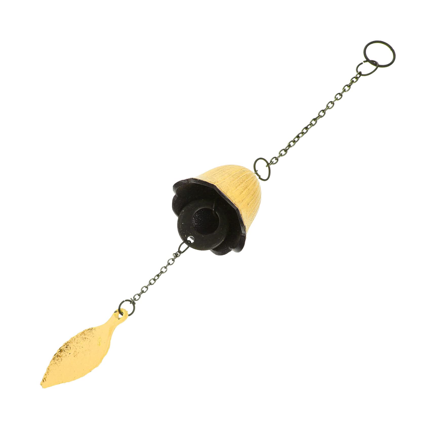 Carillon à vent cloche en métal apaisante pour balcon et jardin